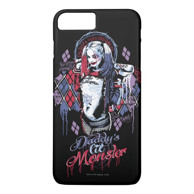 Självmordsquaden | Harley Quinn Inked grafitti Case-Mate iPhone Skal (Baksida)