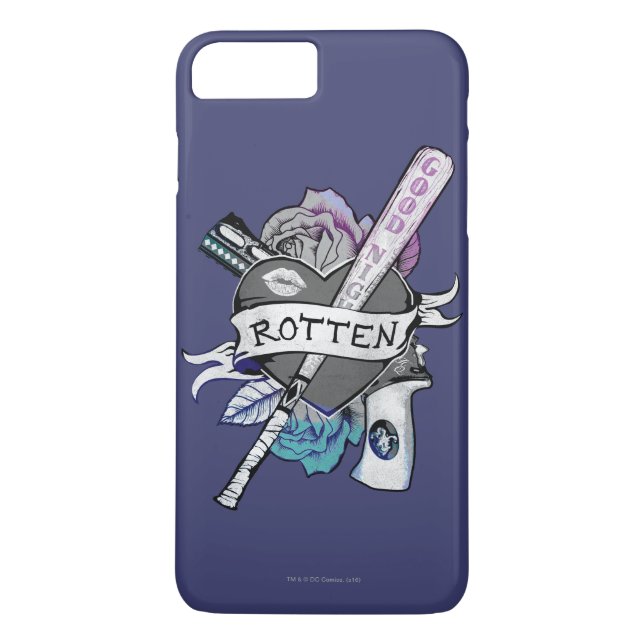 Självmordssquaden | Harley Quinn "Rotten" Tatoveri Case-Mate iPhone Skal (Baksida)