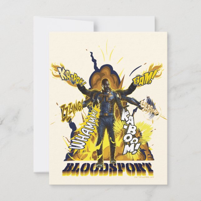 Självmordstorget | Blodsportsverksamhet Graphic Anteckningskort (Framsida)