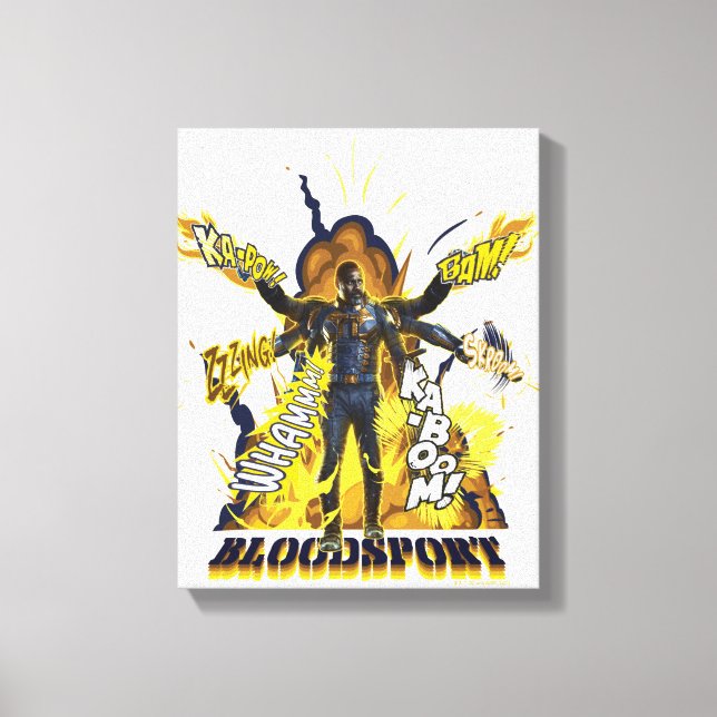 Självmordstorget | Blodsportsverksamhet Graphic Canvastryck (Framsida)