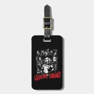 Självmordstorget  Grunge Group Photo Bagagebricka