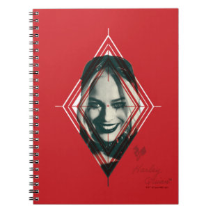 Självmordstorget Harley Quinn Diamond Target Anteckningsbok