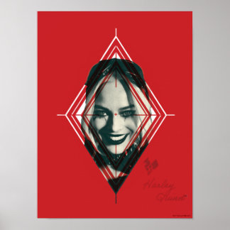 Självmordstorget | Harley Quinn Diamond Target Poster