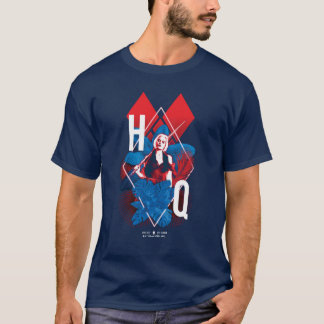 Självmordstorget | Harley Quinn Fern & Diamonds T Shirt
