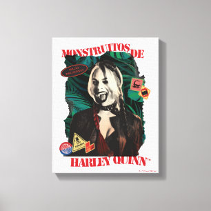 Självmordstorget Harley Quinn Winking Canvastryck