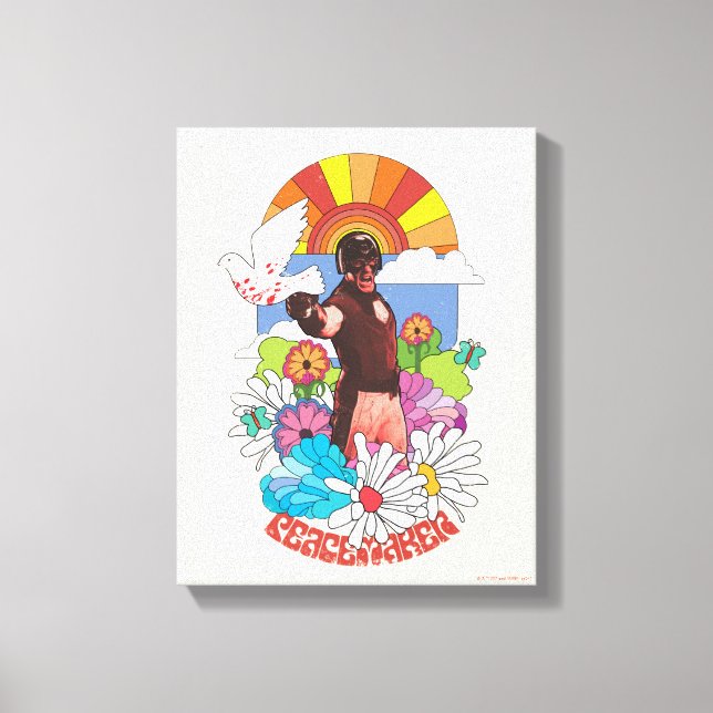 Självmordstorget | Peacemaker Flowers & Sunshine Canvastryck (Framsida)