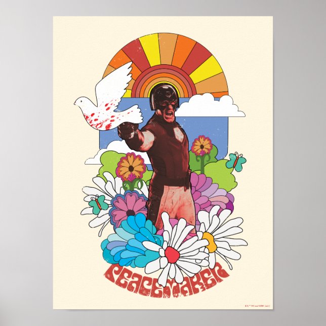 Självmordstorget | Peacemaker Flowers & Sunshine Poster (Framsidan)
