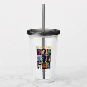 Självmordstorget   Retro Grid med Amanda Waller Take Away Mugg