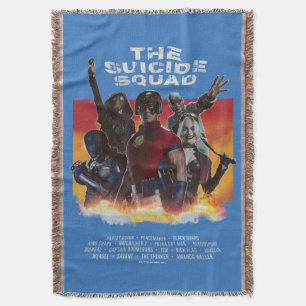 Självmordstorget Retro-Stil-filmPoster Filt