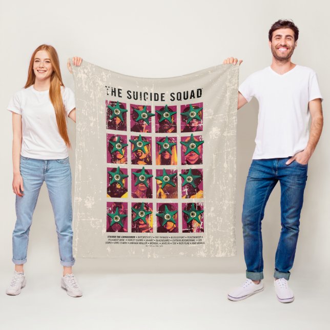 Självmordstorget | Starro Squad Edition Fleecefilt (På plats)