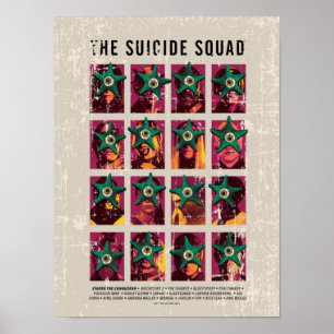 Självmordstorget   Starro Squad Edition Poster