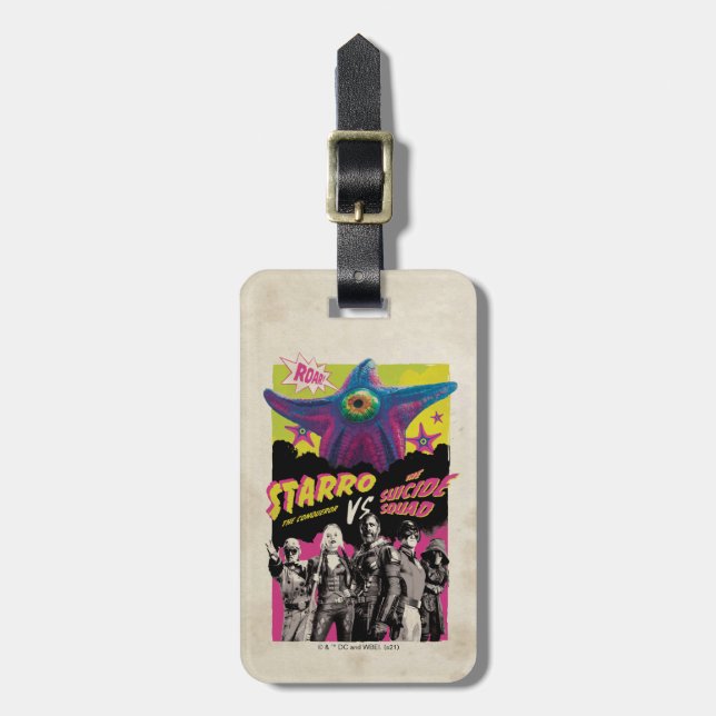 Självmordstorget | Starro Vs Suicide Squad Bagagebricka (Vertikal Framsida)