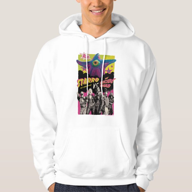 Självmordstorget | Starro Vs Suicide Squad Hoodie (Framsida)