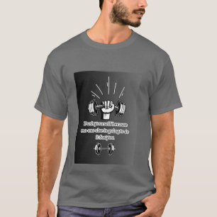 "Självmotivation: kraften finns i händer" T Shirt