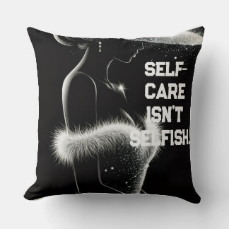 Självomsorg är inte egoistisk minimalistisk lyx Ci Kudde