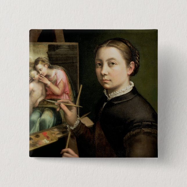 Självporträtt 1556 knapp (Framsida)