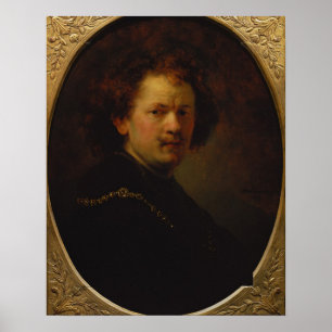 Självporträtt 1633 poster