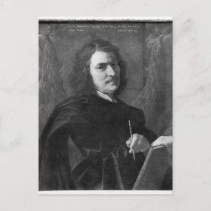 Självporträtt, 1649 vykort