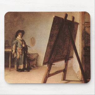 Självporträtt 1658 musmatta