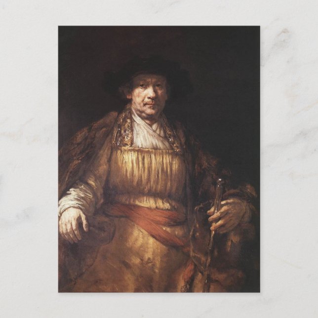 självporträtt 1658 vykort (Framsida)