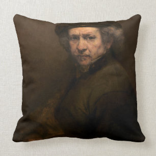 Självporträtt 1659 (olja på kanfas) kudde