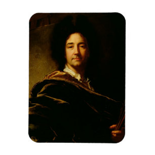 Självporträtt 1716 (olja på kanfas) magnet