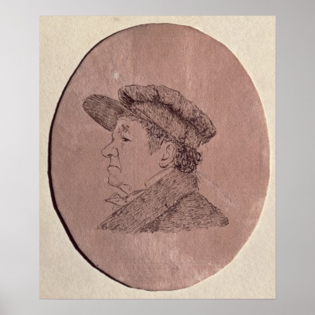 Självporträtt, 1824 poster (Framsidan)