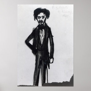 Självporträtt 1849 poster