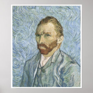 Självporträtt 1889, Vincent Van Gogh Poster