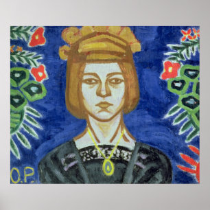 Självporträtt 1912-15 poster