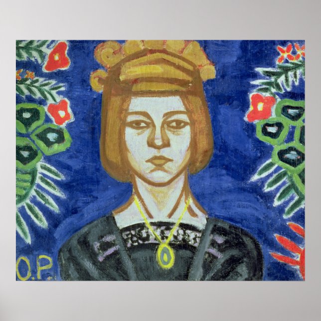 Självporträtt, 1912-15 poster (Framsidan)