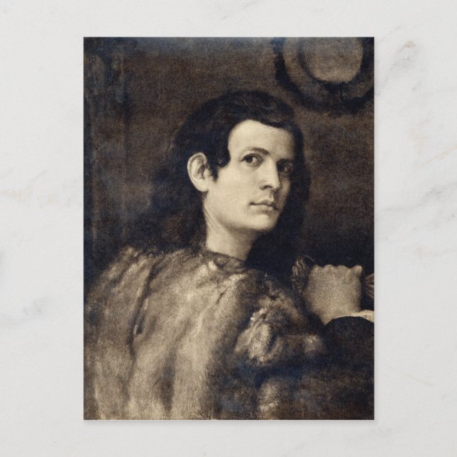 Självporträtt 2 vykort (Framsida)