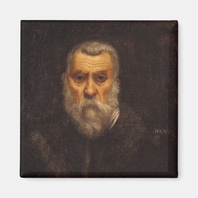 SJÄLVPORTRÄTT 5 MAGNET (Framsidan)