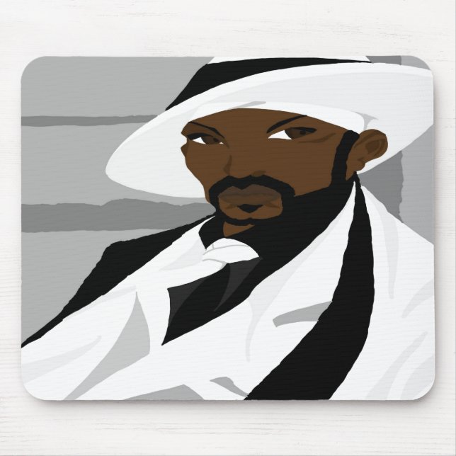 Självporträtt 6 (den Pro sketchbooken) Musmatta (Framsidan)