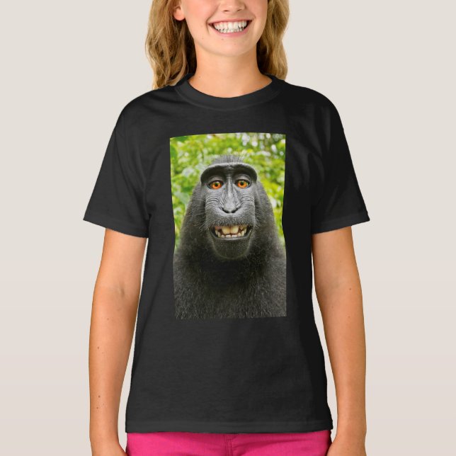 Självporträtt av apa t shirt (Framsida)