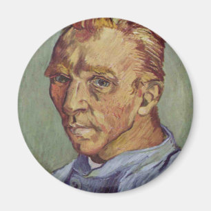 Självporträtt av ett skägglösa Van Gogh, vid V Magnet