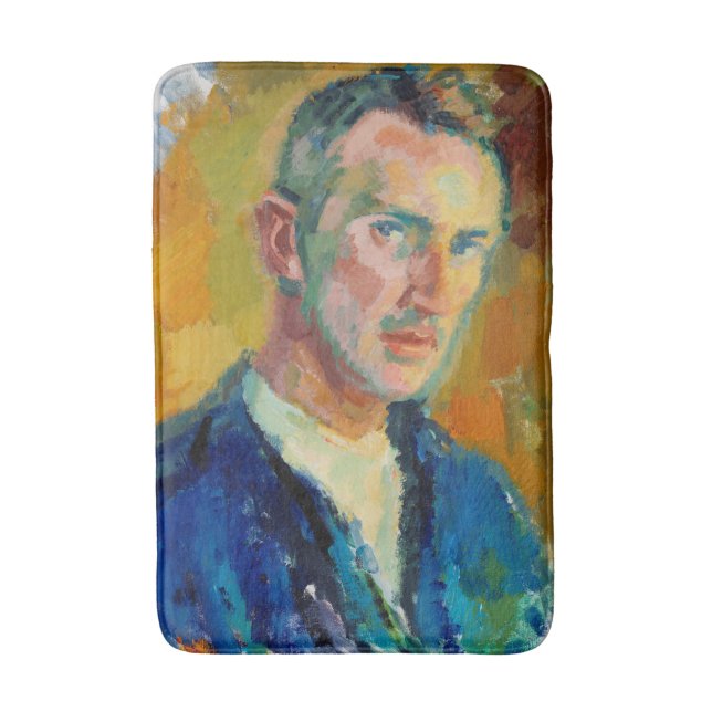 Självporträtt (av Magnus Enckell) Badrumsmatta (Framsidan (Vertikal))