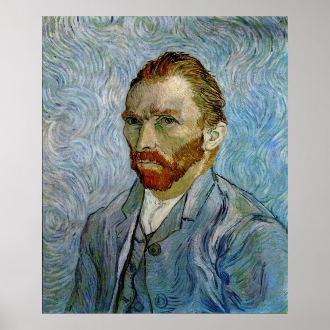 Självporträtt av Van Gogh Poster (Framsidan)