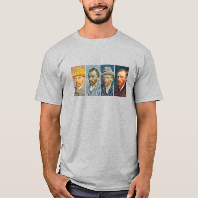 Självporträtt av Van Gogh T Shirt (Framsida)
