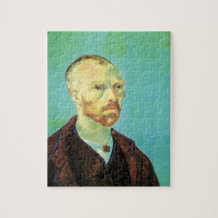 Självporträtt av Van Gogh (Tillägnad Paul Gauguin) Pussel