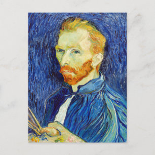 Självporträtt av Van Gogh Vykort