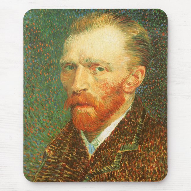 Självporträtt av Vincent van Gogh Musmatta (Framsidan)
