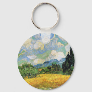 Självporträtt av Vincent Van Gogh Nyckelring