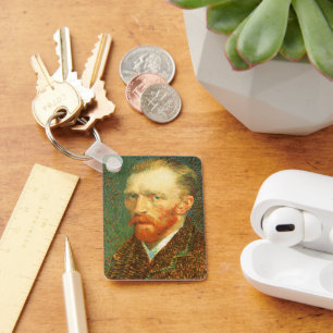 Självporträtt av Vincent van Gogh Nyckelring