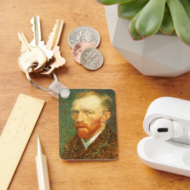 Självporträtt av Vincent van Gogh Nyckelring (Skrivbord)