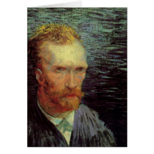 Självporträtt av Vincent van Gogh, Vintage Finkons Hälsningskort