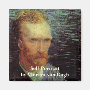 Självporträtt av Vincent van Gogh, Vintage Finkons Magnet