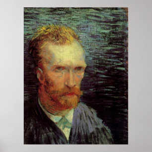 Självporträtt av Vincent van Gogh, Vintagekonst Poster