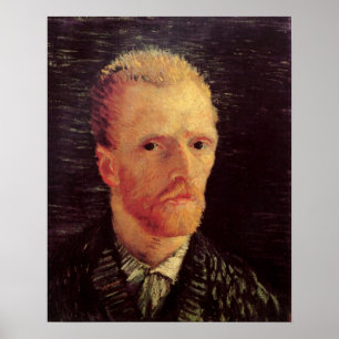 Självporträtt av Vincent van Gogh, Vintagekonst Poster
