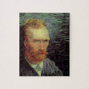 Självporträtt av Vincent van Gogh, Vintagekonst Pussel